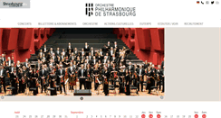 Desktop Screenshot of philharmonique-strasbourg.com